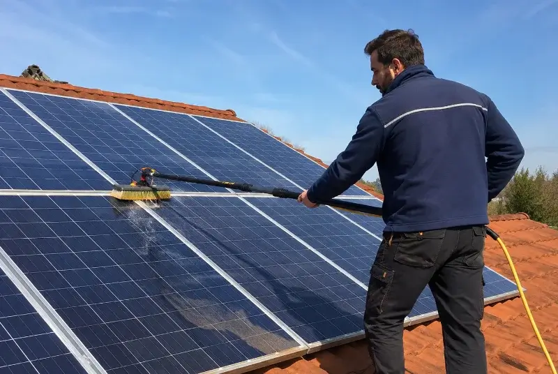 Nettoyage et entretien de panneaux solaires à Échirolles